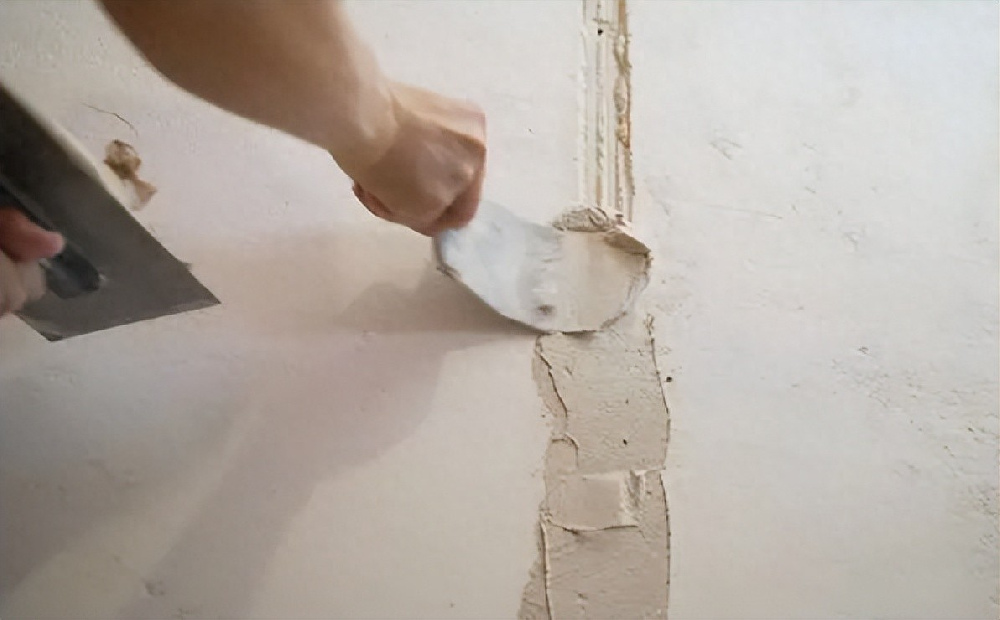 How many steps are there to repair walls with putty powder?